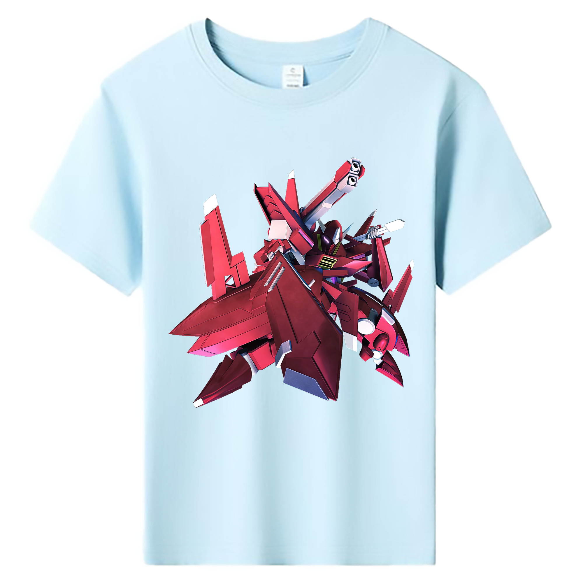 （画像用） 機動戦士ガンダム Mobile Suit Gundam 綿100％キッズTシャツ（フロントプリント）